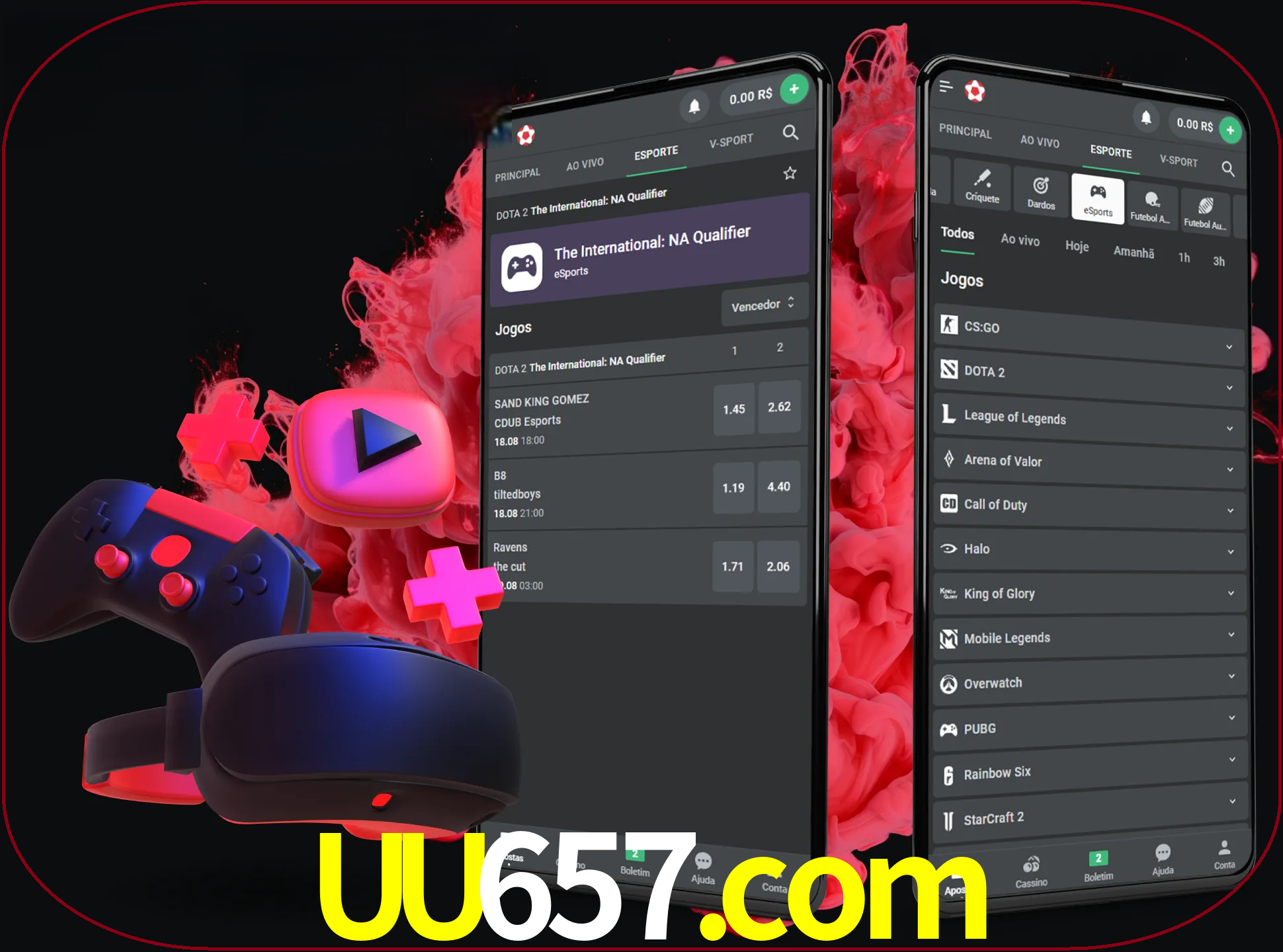 Para ter a aplicação móvel uu657 no seu smartphone, basta descarregar o ficheiro apk e seguir as instruções.