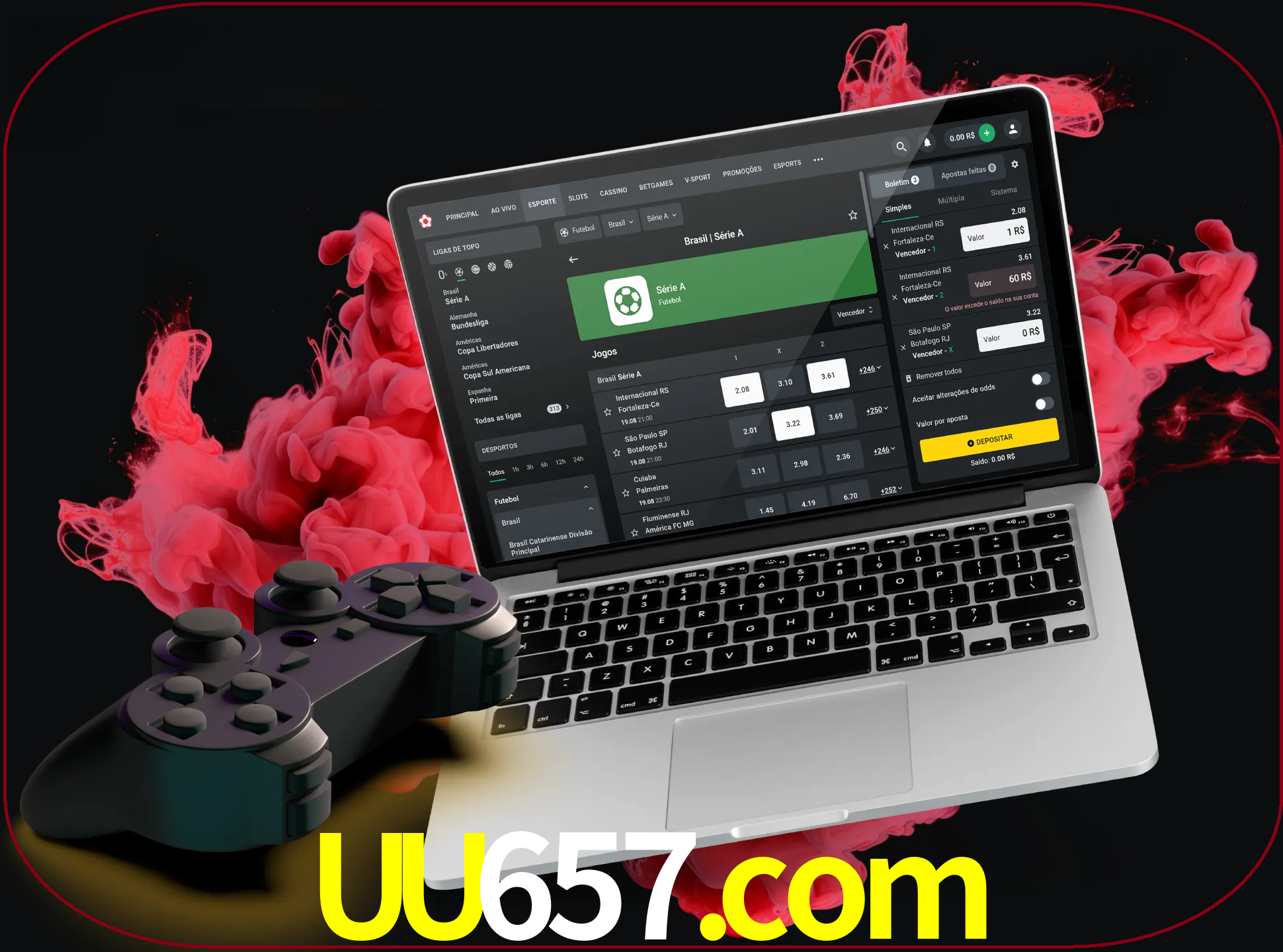 Visite a secção especial de jogos de vídeo em uu657 para descobrir em que jogos pode apostar e ganhar muito dinheiro.