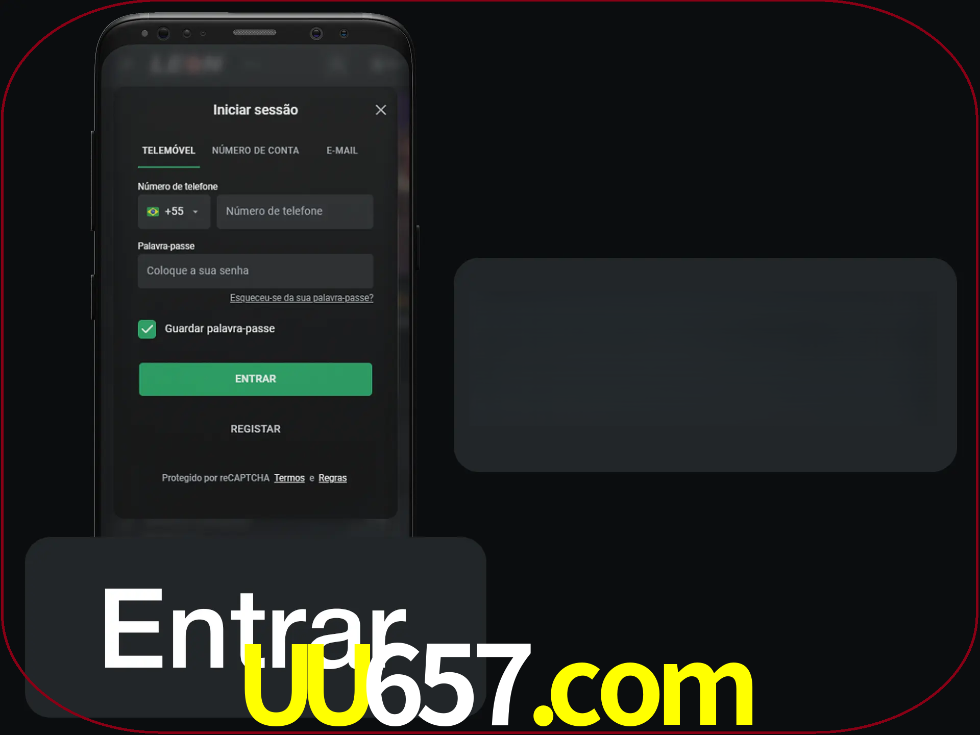 Faça o login para começar a apostar e jogar no cassino.