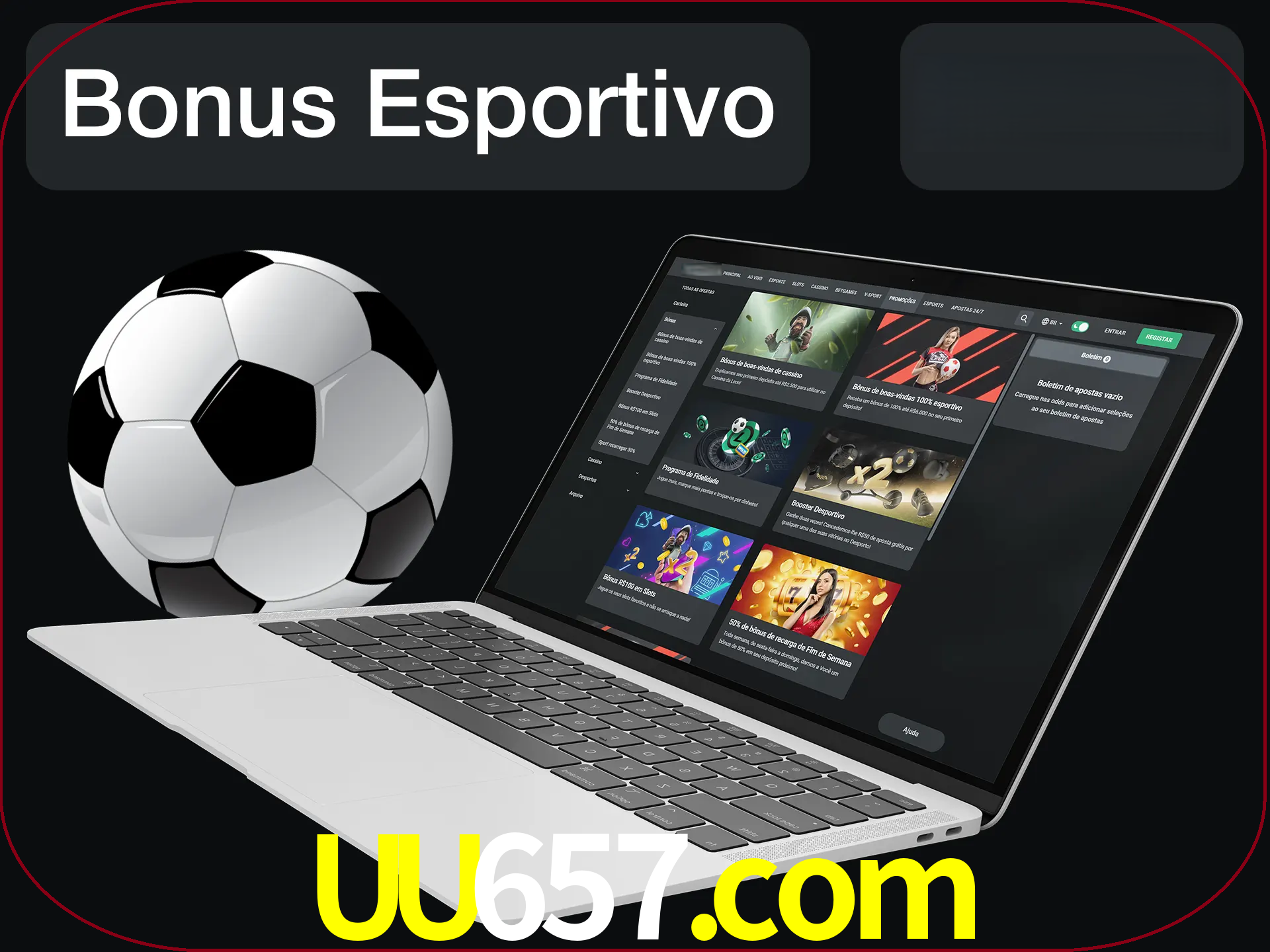 Antes de começar a apostar, use o bônus esportivo.